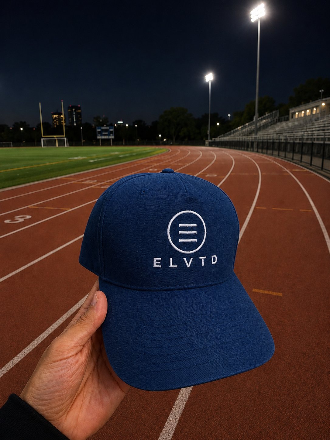 ELVTD GEAR cap in midnight navy